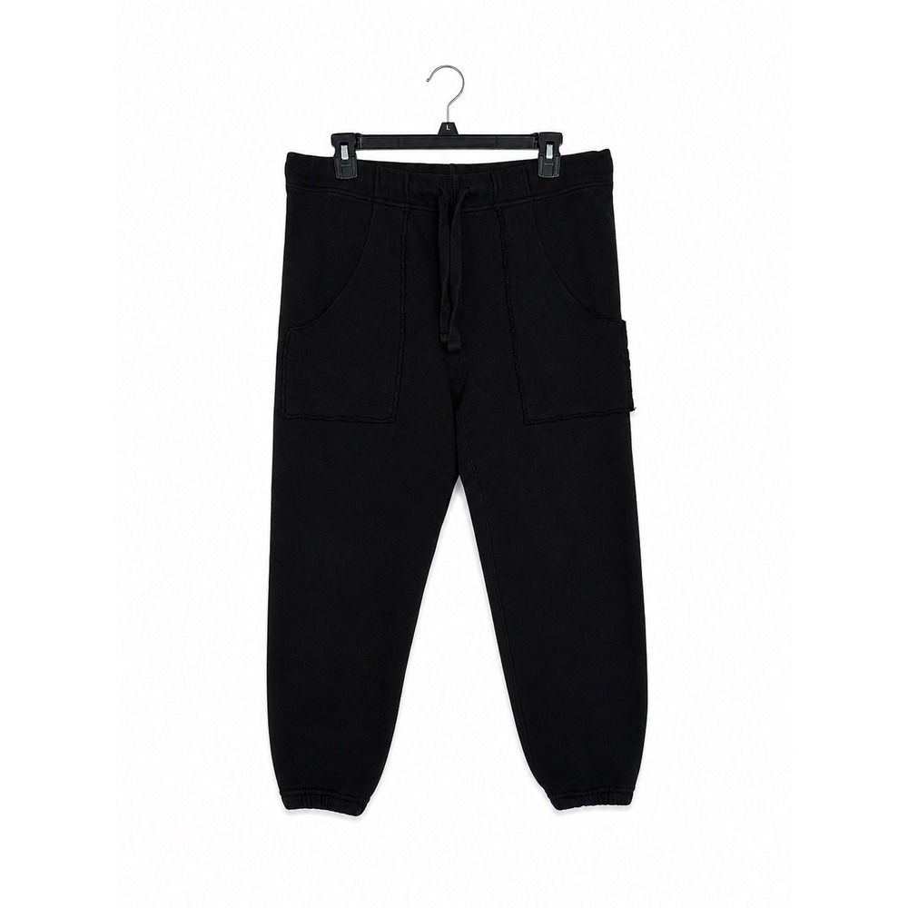 FRANK & EILEEN Drawstring Eamon Jogger Sweatpants Womens Size Medium Black EUC